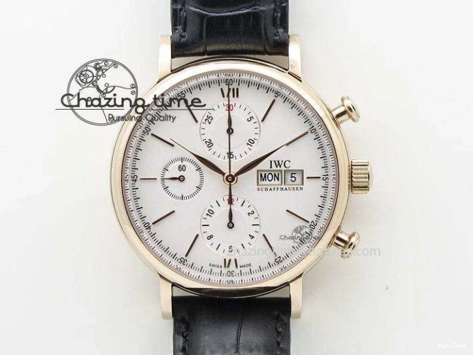 MIROTIME 0101 RelaxedFit Big Pilot Real PR IW500435 “Muhammad Ali” ZF Best Edition On Black Leather Strap A 7295